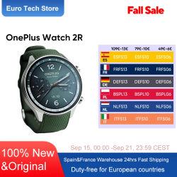 2024 Smartwatch OnePlus Reloj 2R Pantalla AMOLED de 1,43'' Snapdragon W5 Gen 1+ ​ BES2700 100H de duración de la batería WiFi Wear OS por Google GPS