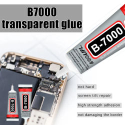 LOOLIFLsuper pegamento B7000 pantalla de teléfono móvil adhesivo impermeable de alta resistencia, agente de unión de vidrio de teléfono Universal, 15/25/50/110ml