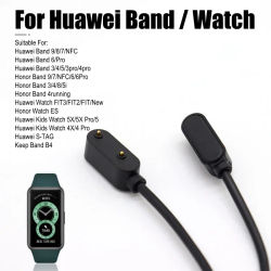 Cargador para Huawei Smartwatch Band 9 8 7 6 NFC Pro Fit Fit2 Fit3 nuevo Mini, reloj para niños 5X 4X 5 S-TAG Honor ES Keep B4