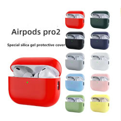 Funda de Silicona para Auriculares Inalámbricos Bluetooth AirPods Pro 2, Funda Dividida Ultrafina para Apple Airpod Pro 2
