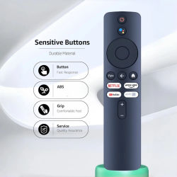 Control Remoto de Voz de Repuesto para Xiaomi Mi TV Serie 5A, Control Remoto Bluetooth XMRMM8 L43R7-7AIN L65M6-RA