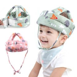 Gorros ajustables de seguridad y protección para la cabeza, gorros suaves y cómodos para bebés pequeños, gorro protector anticolisión, casco de seguridad para bebés