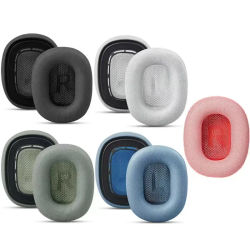 Almohadillas de repuesto de Material de tela de malla Original para auriculares AirPods Max, almohada de orejeras de atracción magnética