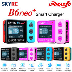 SkyRC NUEVO B6neo+ DC 240W PD 126W Cargador inteligente Cargador de equilibrio de batería SK- 100211 B6 neo+ B6NEO