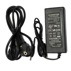 Fuente Alimentacion 12v 5a Conector 5,5mm Para Tiras De Leds , Y Monitores Lcd,Led De Diversas Marca