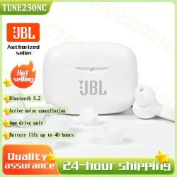 Audífonos Inalámbricos Bluetooth JBL Tune 230nc Originales, Auriculares Estéreo con Bajos, Resistentes al Agua, Deportivos, con Micrófono, T230nc