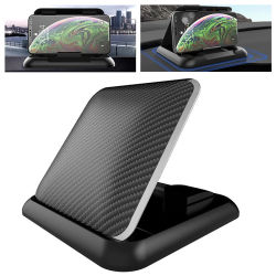 Soporte Universal para teléfono de coche, soporte para teléfono para salpicadero, almohadilla de succión de silicona antideslizante, soporte ajustable para teléfono inteligente