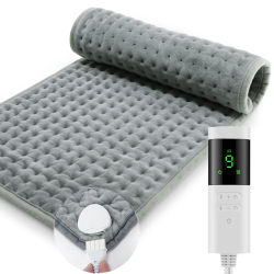 Manta calefactora eléctrica de 58x29CM, estera calefactora, almohadilla de lámina eléctrica para cama, sofá, mantas térmicas cálidas para invierno, calentador para uso doméstico