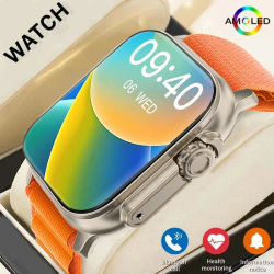 Nuevo Reloj Inteligente para Hombre 2026, Pantalla HD de 2.01 Pulgadas, Llamadas Bluetooth, Monitor de Salud y Ejercicio, Modo Multideportivo, Compatible con Android e iOS