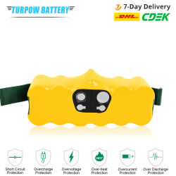 Actualización de batería Ni-Mh de 14,4 V 5000mAh para iRobot Roomba 500 600 700 800 900 series 890 880 870 860 675 760 batería de aspiradora