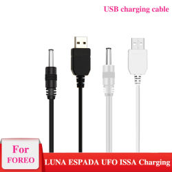 Cable cargador USB para Foreo Luna2 Luna3 Mini 2 Go Luxe, masajeador de Spa Facial para limpieza InFace Xiaomi, cable cargador USB