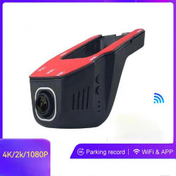 Cámara de salpicadero DVR para coche, Monitor de aparcamiento, grabadora de vídeo de conducción para todos los coches, HD, 4K, 2160P, WiFi, 1080P, 2K24H
