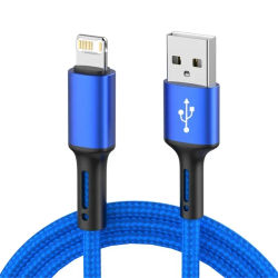 Cable USB 3A para iPhone 14 13 12 11 Pro Max X XR 6s 7 8 Plus 2m 3m Cable de carga rápida para teléfono móvil Cable cargador de datos