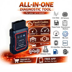 Nuevo Escáner OBD2 ELM327 2026, Herramienta de Diagnóstico de Automóviles por Bluetooth para Android/iOS, Lector de Códigos, Detector de Fallas Automotrices