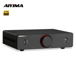 Amplificador de Potencia Estéreo AIYIMA Audio A20 PFFB, Amplificador HiFi 2.0 Completamente Balanceado con Filtro de Paso Alto (HPF) para Altavoces Pasivos