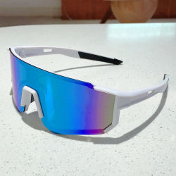 KAMMP, gafas de ciclismo a la moda, decoración de gran tamaño, gafas de sol deportivas anti UV para mujer, gafas de sol de diseño de marca para exteriores para hombre para senderismo