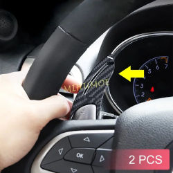 Para Jeep Grand Cherokee Dodge Charger Challenger Durango volante paleta palanca extensión aspecto de fibra de carbono