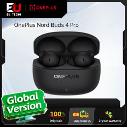 Auriculares OnePlus Nord Buds 4 Pro (versión global) con cancelación activa de ruido, 54 horas de autonomía y Bluetooth 6.0