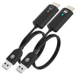 Nuevo Cable extensor HDMI inalámbrico de 30m, transmisor y receptor de Audio y vídeo, adaptador de pantalla para cámara, PC, Monitor de TV, proyector