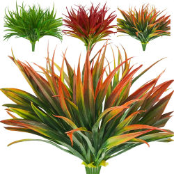 Planta Artificial, soporte de hierba de primavera, bonsái para jardín en casa, decoración para fiesta de Navidad, boda, pared al aire libre, regalo Diy, gran oferta