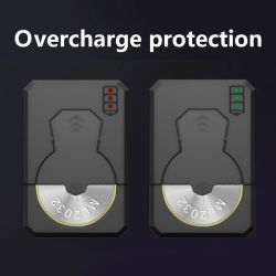 Base carga botón del cargador batería moneda recargable USB C para ML2032 896C