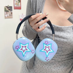 Adecuado para funda protectora Apple Airpods Max, carcasa blanda de TPU transparente, auriculares Bluetooth, a la moda y a la moda