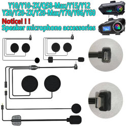 Casco Bluetooth auriculares intercomunicador micrófono accesorios casco completo medio casco 3/4 casco micrófono Cable