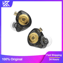 KZ EDX Pro auriculares con cable en la oreja auriculares de graves HIFI de Metal con micrófono auriculares deportivos con Monitor de cancelación de ruido