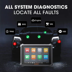 Herramienta de Diagnóstico Automotriz OTOFIX D1Lite Bluetooth, Escáner OBD2 Bidireccional, 2 Años de Actualización Gratuita, Prueba Activa