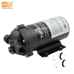 Coronwater 400GPD filtro de agua RO bomba de refuerzo 4000NA ósmosis inversa agua potable