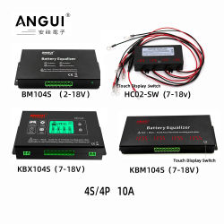 ANGUI KBX104S KBM104S HC02-SW 48V ecualizador de batería Aticve baterías Monitor equilibrador plomo ácido Li-ion serie 24V 36V 48V