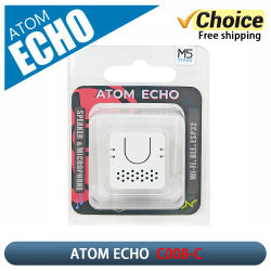 M5Stack ATOM Echo programable Mini altavoz inteligente ESP32 módulo de Control de voz con BLE/Wi-Fi para prototipos IoT y proyectos de bricolaje