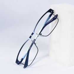 2025 NUEVOS hombres gafas de lectura con bloqueo de luz azul para hombres lectores de marco completo de metal lupa lentes de presbicia gafas + 75 + 100 + 125