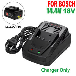 Cargador de batería de iones de litio 3A para batería For Bosch 14,4 V 18V BAT609 BAT609G BAT618 BAT618G cargador AL1860CV AL1814CV AL1820CV