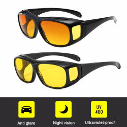 Gafas de Sol Polarizadas 2026 para Hombre, para Usar Sobre Gafas Graduadas, Gafas de Pesca, Gafas de Visión Nocturna Vintage, Gafas de Conducción