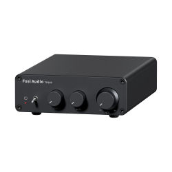 Fosi Audio 300Wx2 amplificador de potencia de sonido HiFi actualización nuevo TB10D TPA3255 amplificador estéreo Clase D con graves agudos para altavoz doméstico