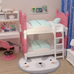 Cama doble en miniatura para casa de muñecas, accesorios decorativos para casa de muñecas, artículos en miniatura, muebles para el hogar, modelo de casa de juegos