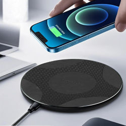 Cargador inalámbrico rápido universal de 15W para iPhone, Samsung, Huawei, Xiaomi, Google Pixel