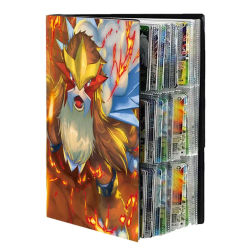 Funda de Anime de 9 bolsillos, álbum de tarjetas, soporte de colección, carpeta apta para Pokmon YuGiOh TCG, juego deportivo, almacenamiento de tarjetas de fútbol 540