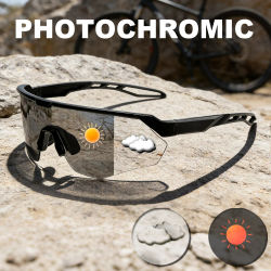 Gafas de sol fotocromáticas para ciclismo para hombres y mujeres, gafas para conducir en bicicleta, gafas deportivas para bicicleta de montaña, gafas Uv400