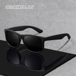 CRIXALIS Gafas de sol polarizadas cuadradas para mujeres y hombres, moda vintage, para conducir, pescar, escalar al aire libre, protección UV400