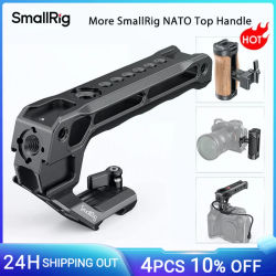 SmallRig-empuñadura superior NATO de liberación rápida para Sony, jaula de cámara DSLR, Zapata fría Universal w para Monitor de luz Mic -3766