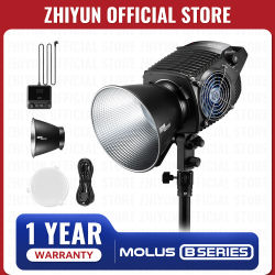 ZHIYUN oficial MOLUS B serie bicolor COB luces de vídeo Control Bluetooth fotografía iluminación B100 B200 B300 B500