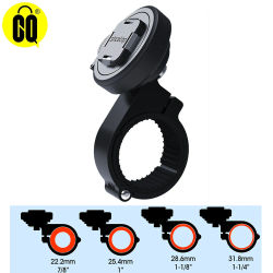 Soporte de aluminio para teléfono de motocicleta y bicicleta: soporte universal para manillar para teléfonos inteligentes, ATV, VTB y motocicletas para la serie Q