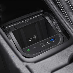 Cargador inalámbrico para teléfono móvil, placa de carga, soporte de carga para Mercedes Benz W176 X156 C177 GLA CLA 2014-2018