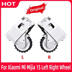 Para Xiaomi Mijia Mi 1s SDJQR01RR SDJQR02RR SDJQR03RR piezas de repuesto Robot aspirador accesorios de repuesto de rueda izquierda derecha