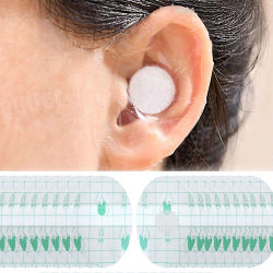 100 Uds. Protector de oídos impermeable para bebés, niños y adultos, gorro de natación, pegatinas desechables para los oídos de ducha, cubierta de natación, pasta para los oídos