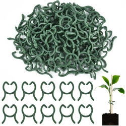 100/200 Uds Clips para plantas, Clips de 3 tamaños para fijar plantas, Clips de jardín, Clips de soporte para plantas, Clips para plantas trepadoras, Clips para plantas
