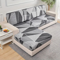 Funda de sofá elástica estampada, seda de leche suave, Universal, a prueba de polvo, antiarañazos, Protector de muebles para oficina y sala de estar, 1 ud.