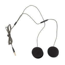 Auriculares para casco de motocicleta, 1 piezas, altavoces para Ios, Android, MP3, ordenador y otros equipos de audio de interfaz 3,5
